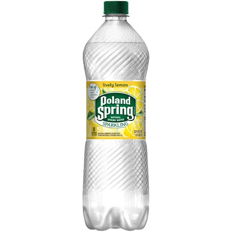 poland spring sparkling water lemon